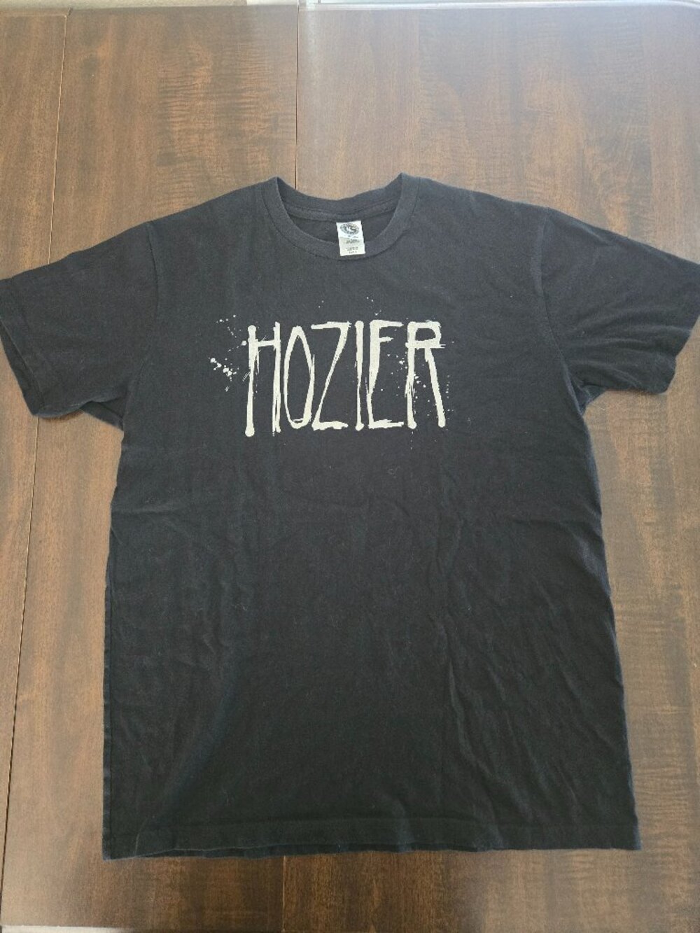 HOZIER 2019 Concert Tour Women's Black US Blanks T-Shirt Logo Size Small